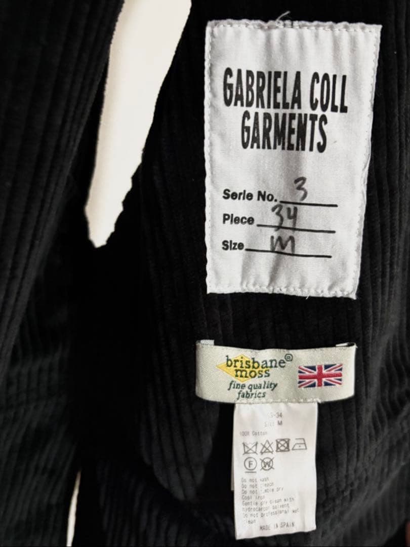 【GABRIELA COLL GARMENTS】コーデュロイベスト　Mサイズ