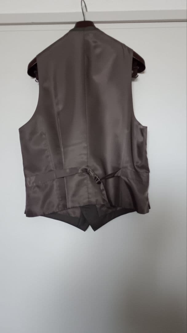 AB7 Burberry 茶 シングルスリーピーススーツ