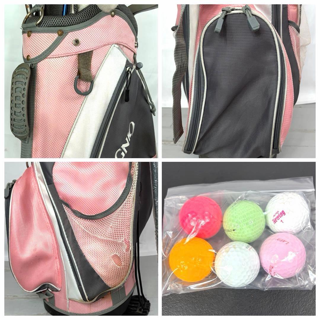 本格派 レディースゴルフクラブ 8本 ゴルフセット 初心者向 ダンロップ お試し