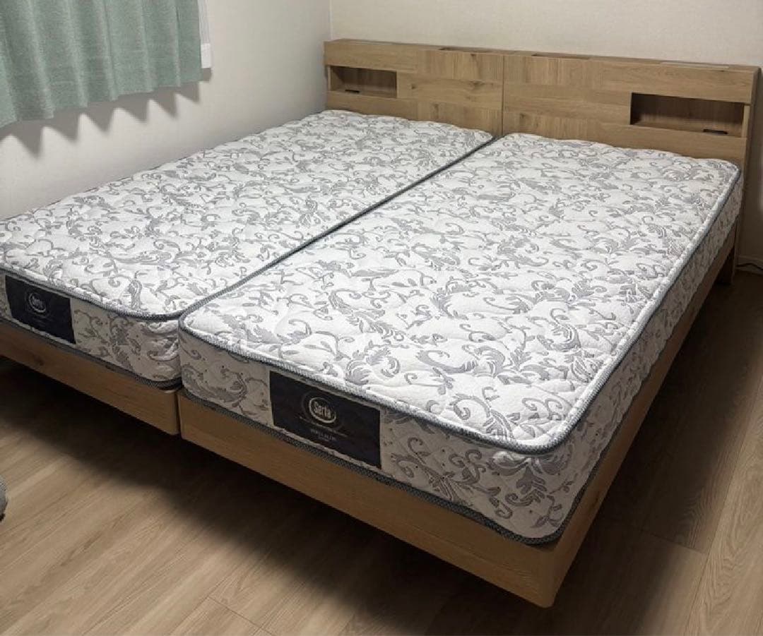 ☆2.Serta シングルサイズベッド マットレス ペディック61F1P