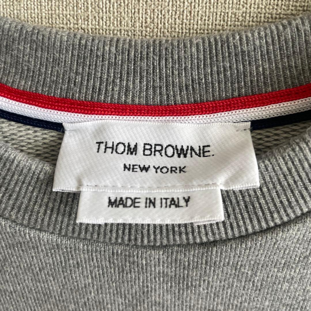 THOM BROWNE グレー トレーナー　8