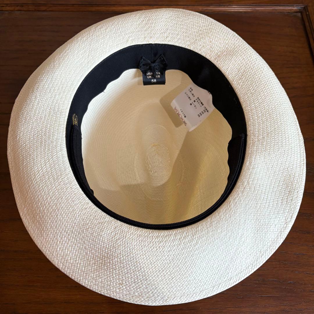 Borsalino ANTICA CASA 1857 パナマハット　帽子