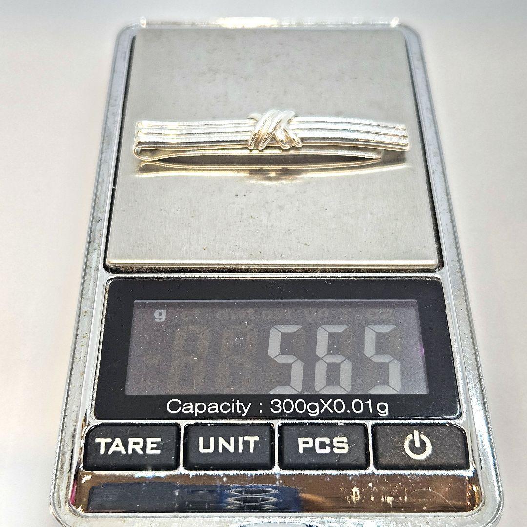 Tiffany & Co. ティファニー シルバー シグネチャー ネクタイピン