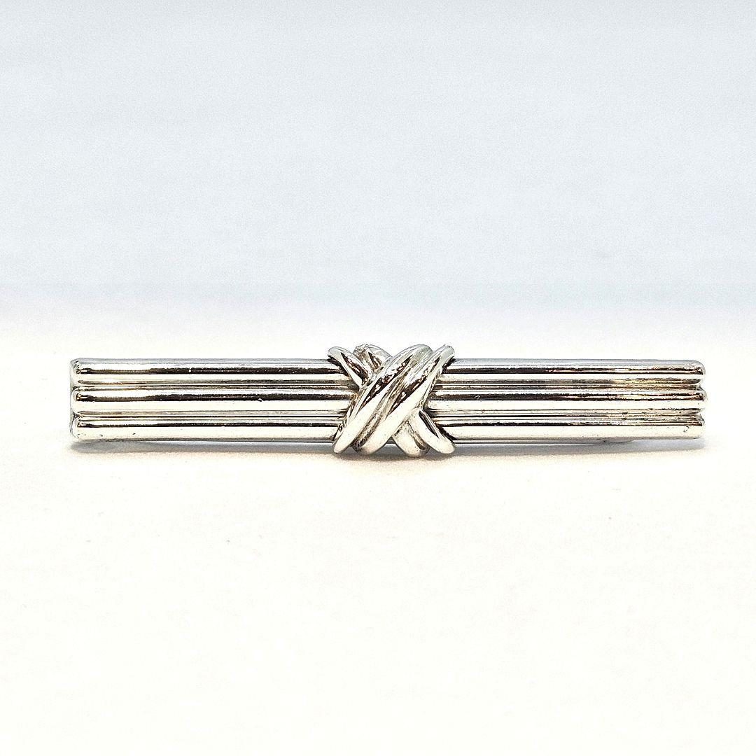 Tiffany & Co. ティファニー シルバー シグネチャー ネクタイピン