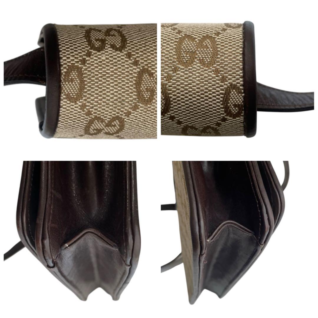 美品✨GUCCI オールドグッチ ショルダーバッグ インターロッキングG
