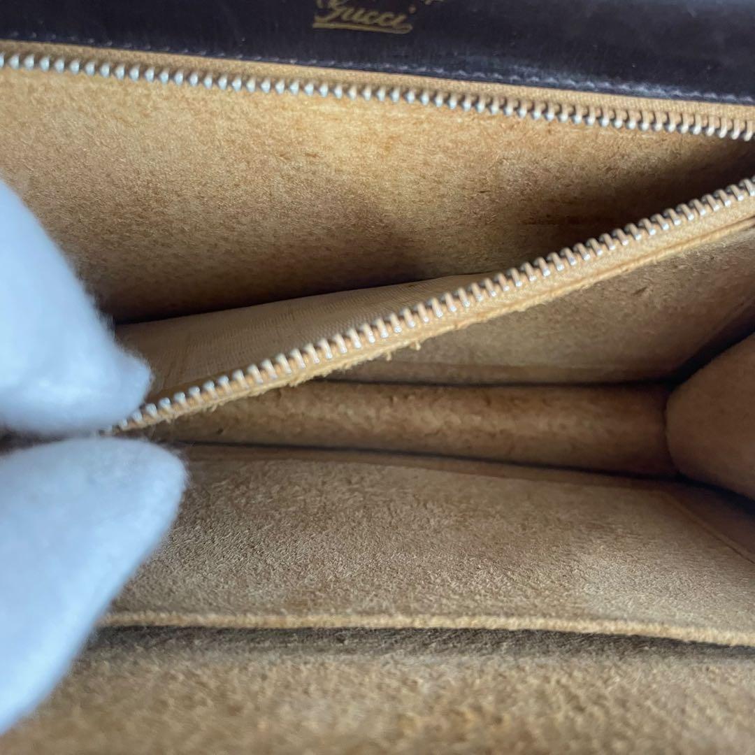 美品✨GUCCI オールドグッチ ショルダーバッグ インターロッキングG