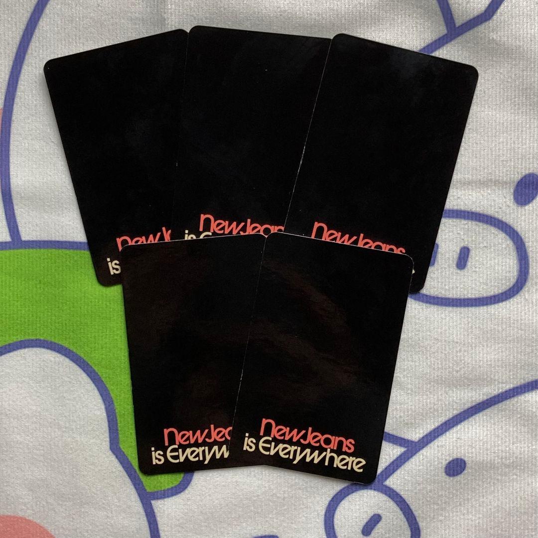 NewJeans how sweet サノク 公開放送 トレカ セット5枚