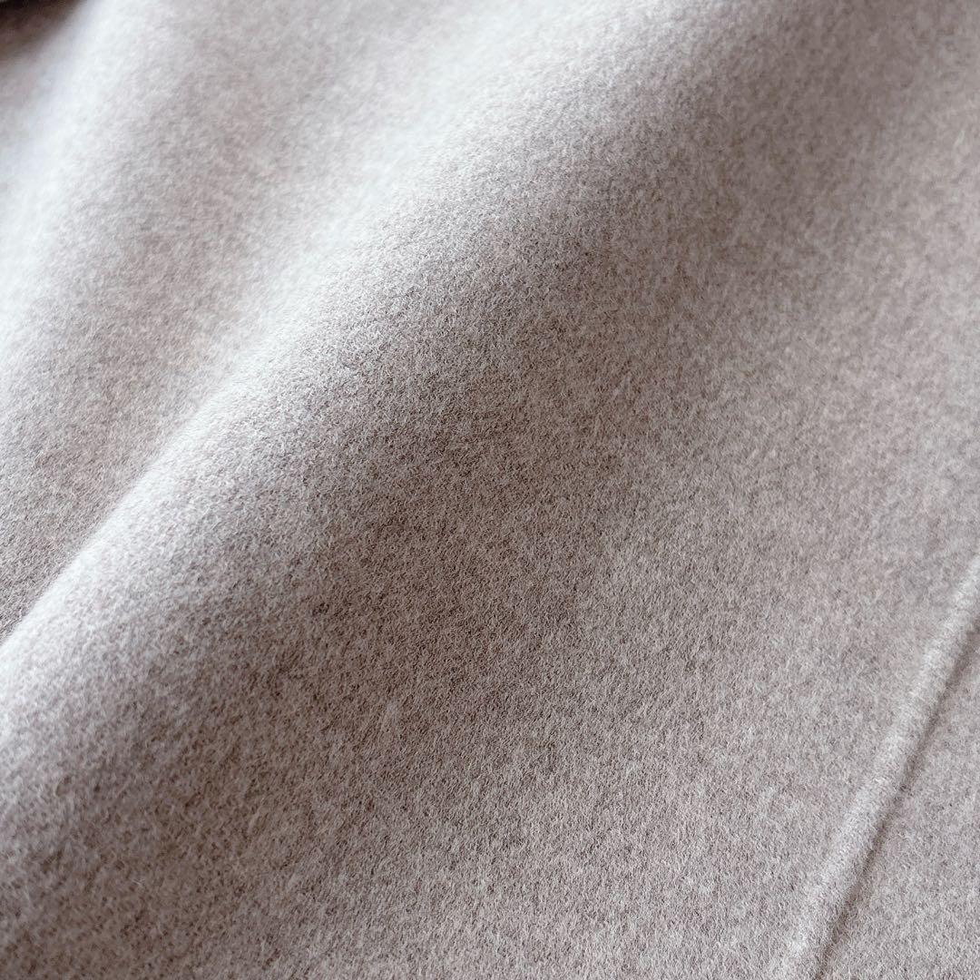 未使用★S MAX MARA｜クチートアマーノリバーコート グレージュ 44