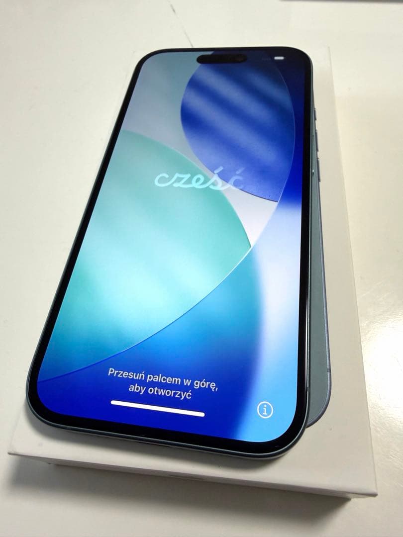 iPhone16 本体 128GB 箱つき SIMフリー ティール