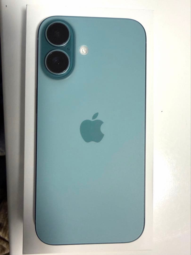 iPhone16 本体 128GB 箱つき SIMフリー ティール