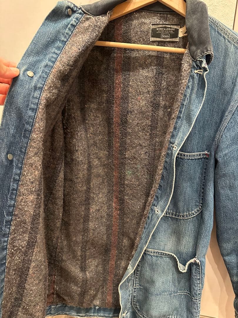 デニムブルー カバーオール