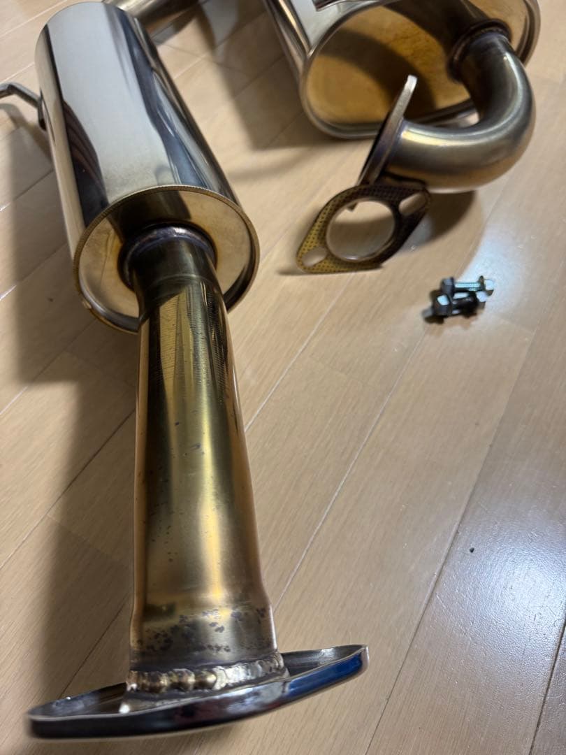 モ*ン様 津田レーシング　ジムニーシエラ専用　ハイパーマフラー　車検ok ノーマ