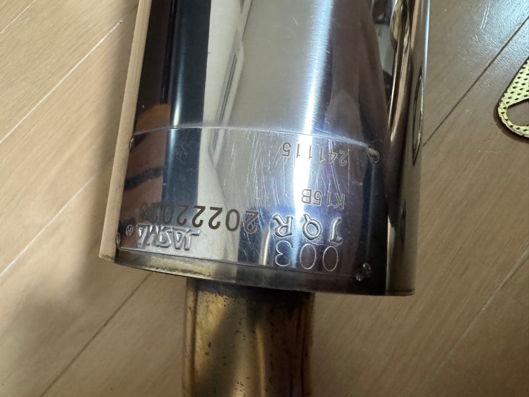 モ*ン様 津田レーシング　ジムニーシエラ専用　ハイパーマフラー　車検ok ノーマ