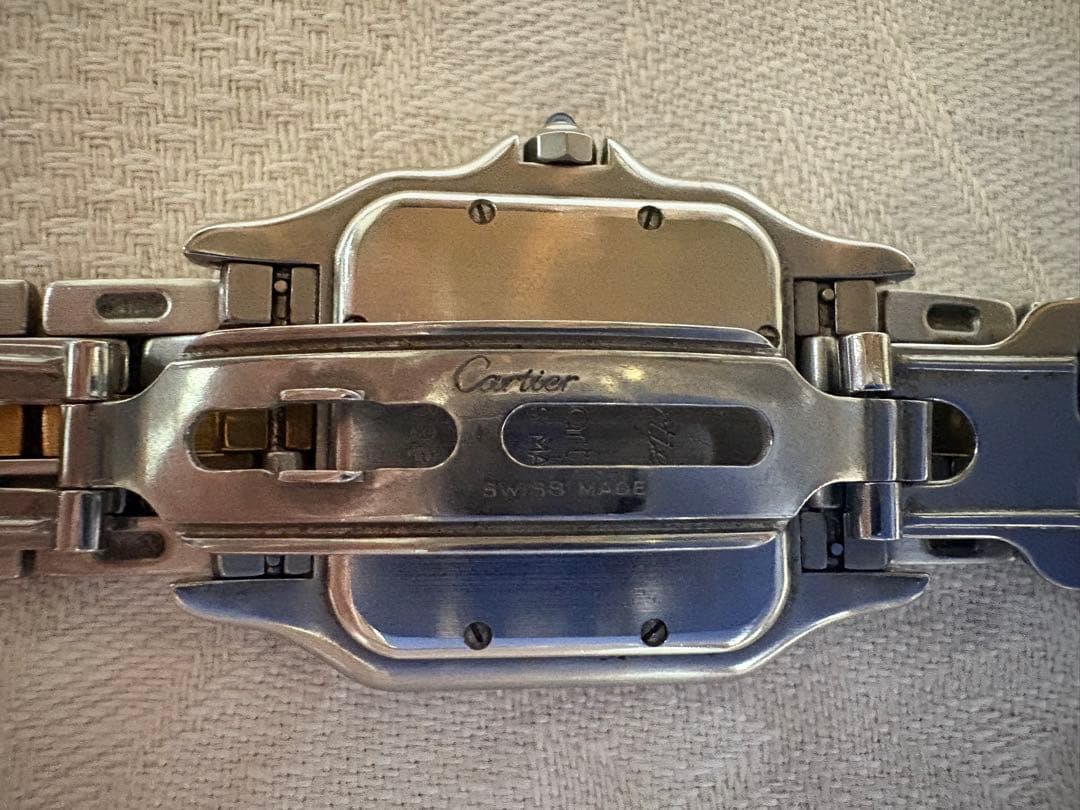 【美品】Cartier カルティエ パンテールMMデイト 1ロウ クォーツ