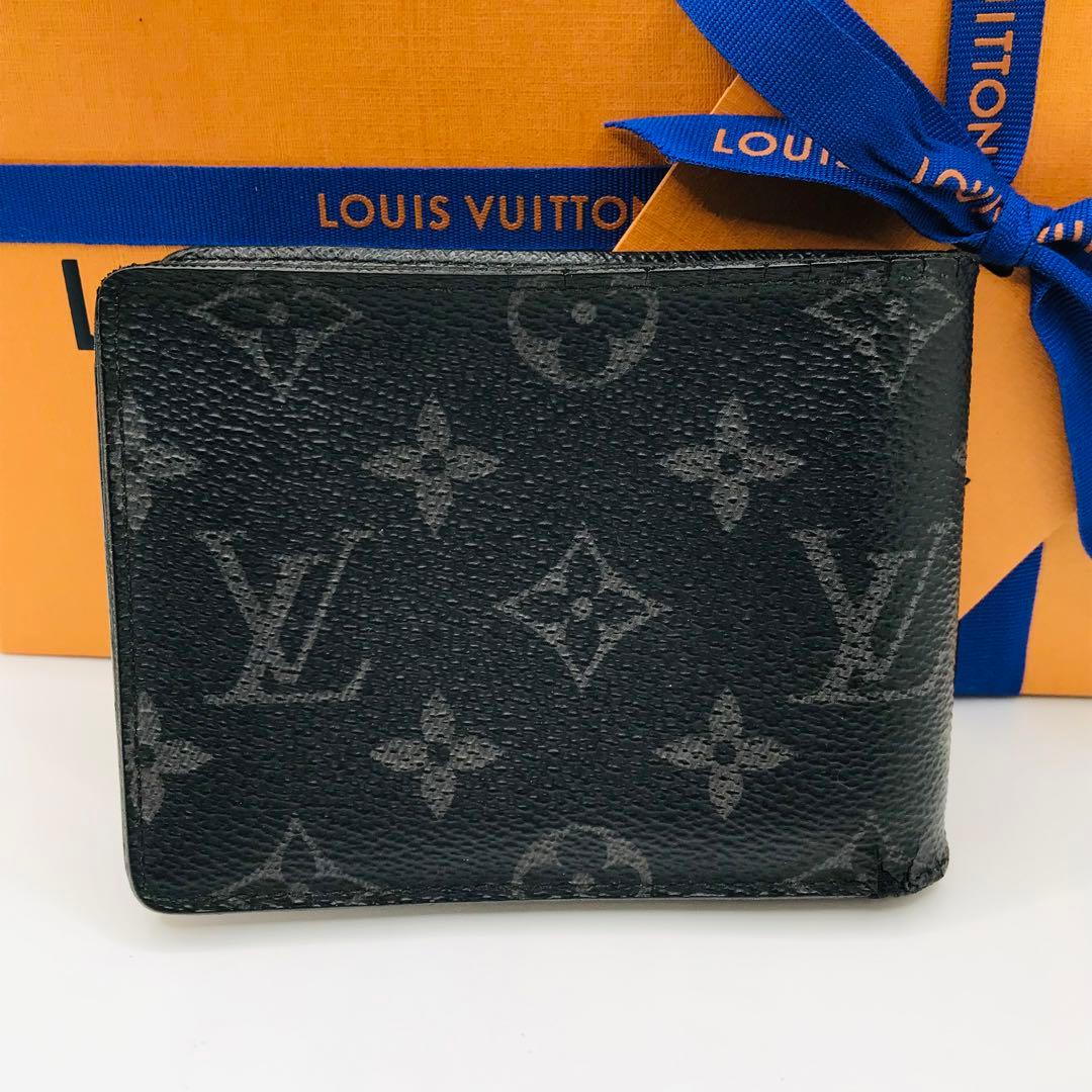 ルイヴィトン✨モノグラム エクリプス ポルトフォイユ ミュルティプル 折り財布