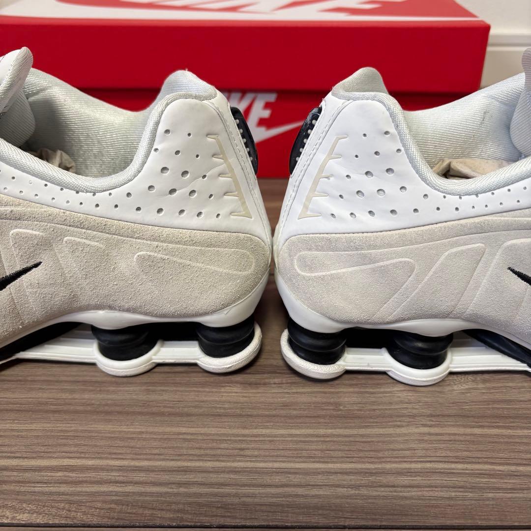 NIKE ナイキ ショックス R4 ホワイト25cm