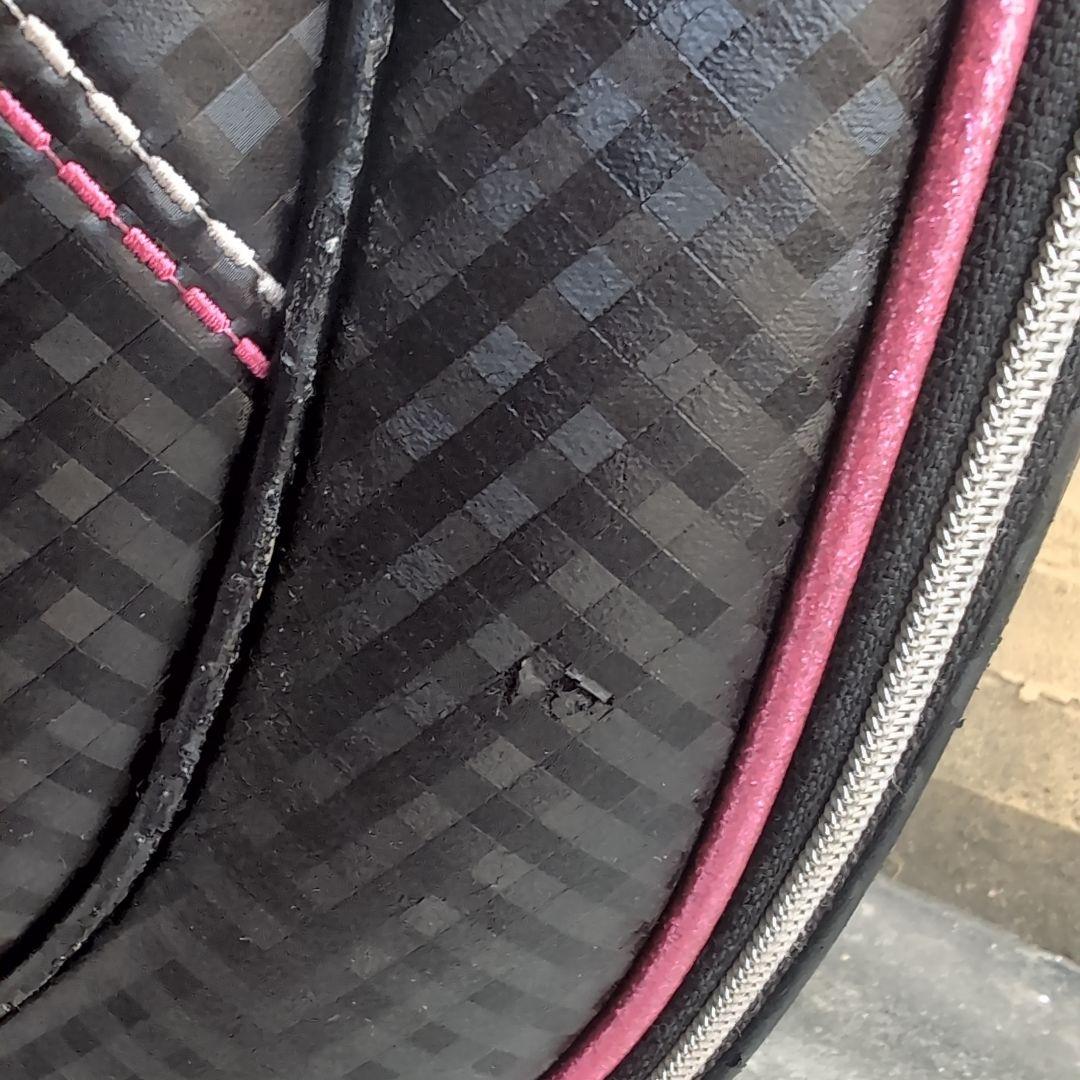 専用XXIO ゴルフバッグ・キャディバッグレディース 黒ピンク