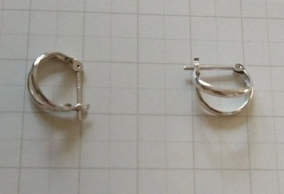 c*h様 K14WG フープピアス