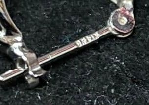 c*h様 K14WG フープピアス