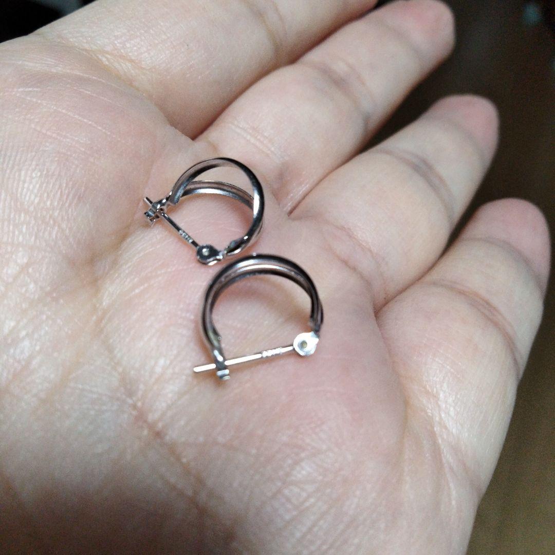 c*h様 K14WG フープピアス