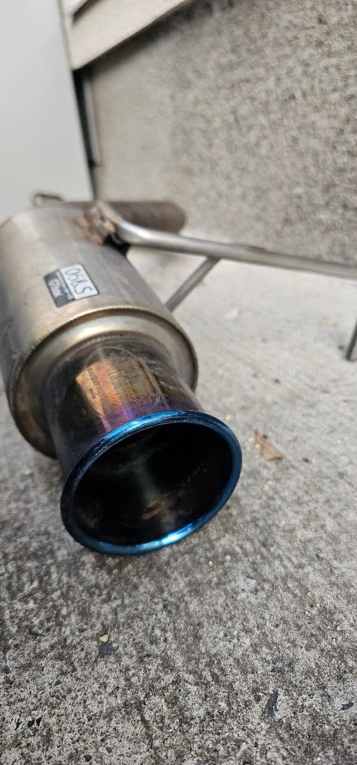タントカスタムL375S リアマフラー
