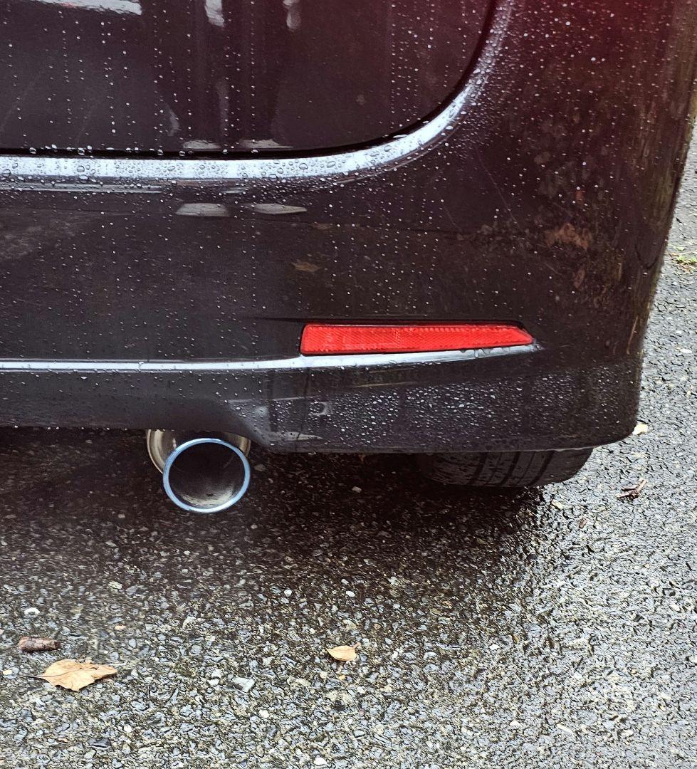 タントカスタムL375S リアマフラー