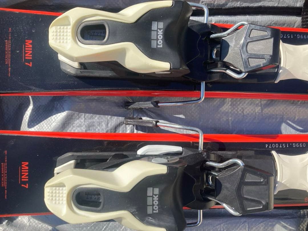 【美品】ショートスキー　ロシニョールROSSIGNOL MINI7 収納ケース付