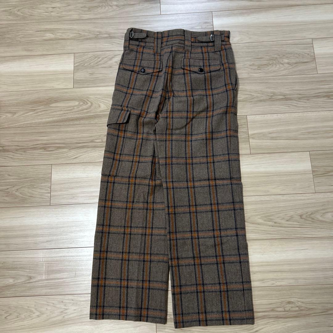 dries van noten 20aw チェック柄スラックス