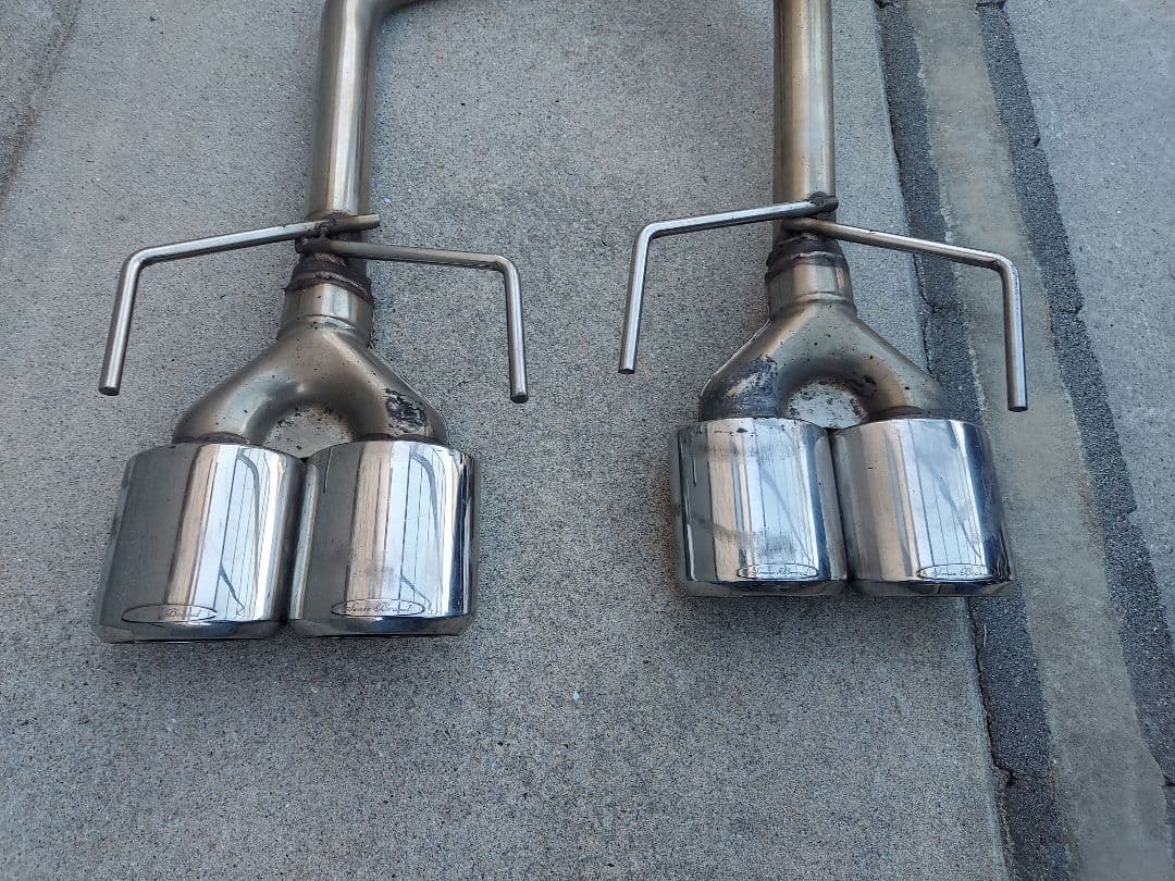 センスブランド レクサスGS350 左右四本出し マフラー クラウン等にも