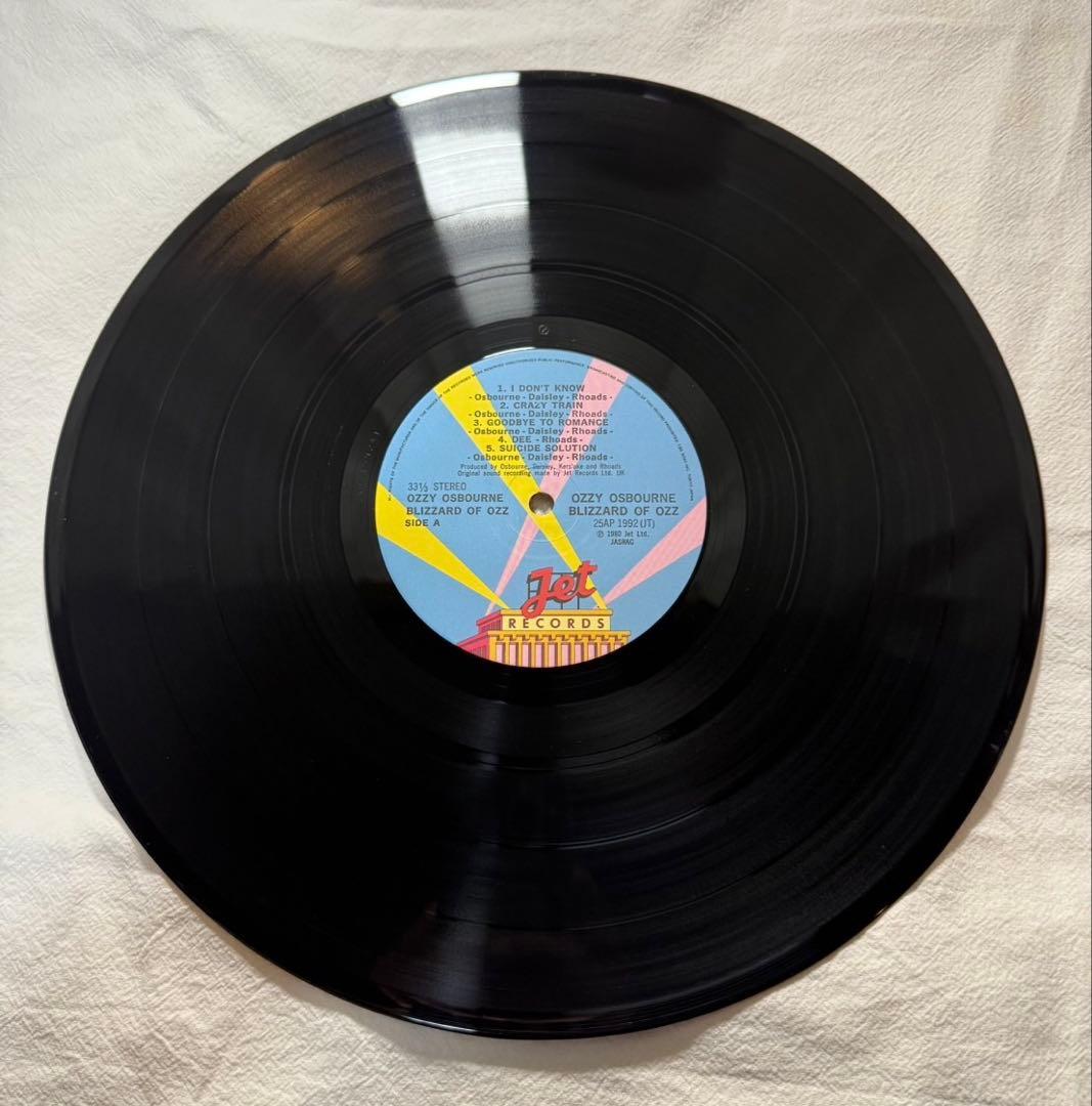 OZZY OSBOURNE – Blizzard Of Ozz / LP