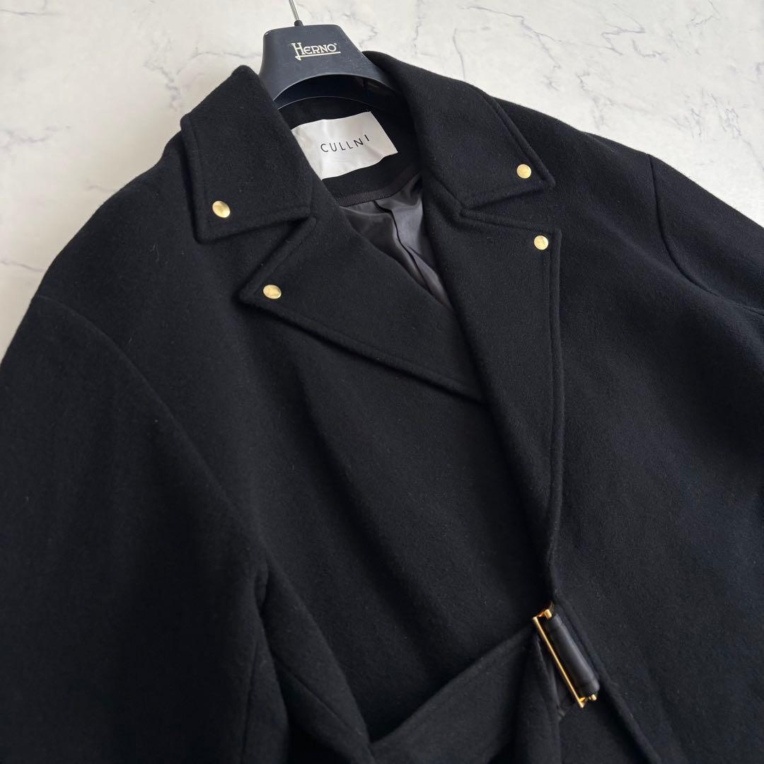 CULLNIIクルニ 22AWタイロッケン ロングコート サイズ2