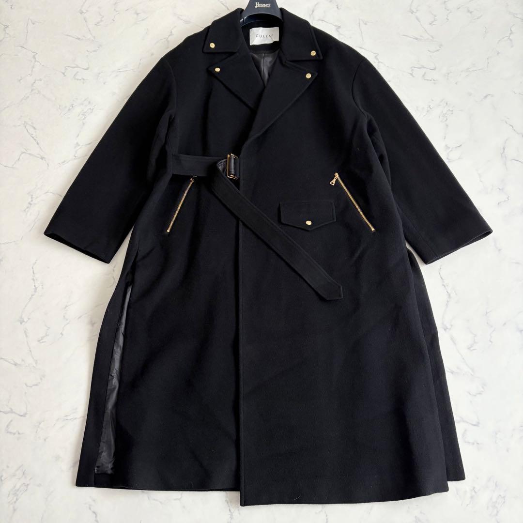 CULLNIIクルニ 22AWタイロッケン ロングコート サイズ2