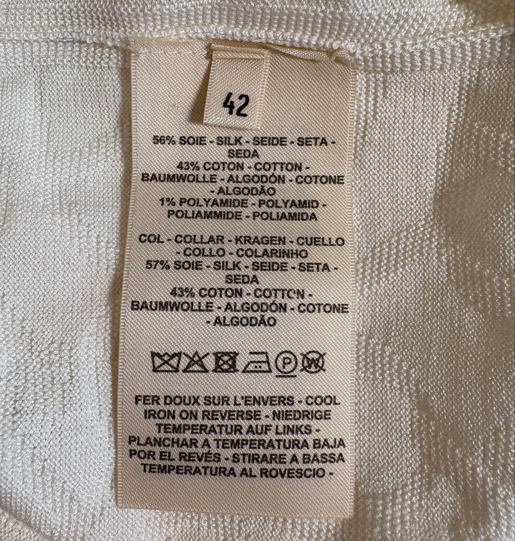 エルメス　シェーヌダンクル　ニット　42