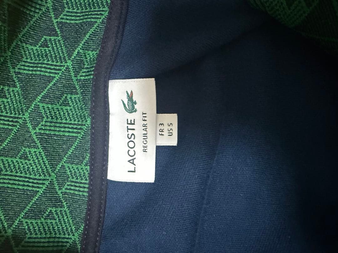 ラコステ モノグラム トラックジャケット