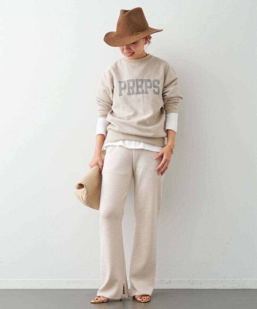 【AMERICANA/アメリカーナ】 PREPS SWEAT