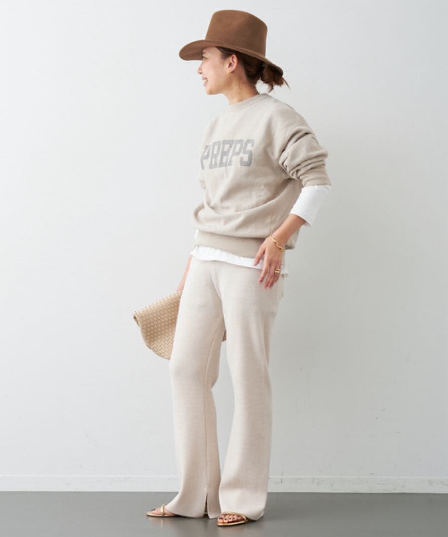 【AMERICANA/アメリカーナ】 PREPS SWEAT