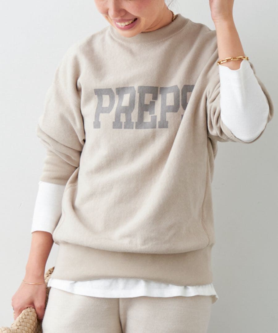 【AMERICANA/アメリカーナ】 PREPS SWEAT
