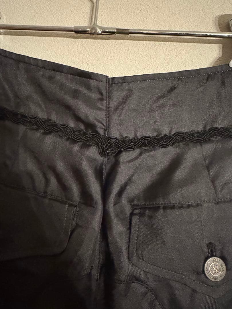 alice auaa 裾フリル クロップドパンツ