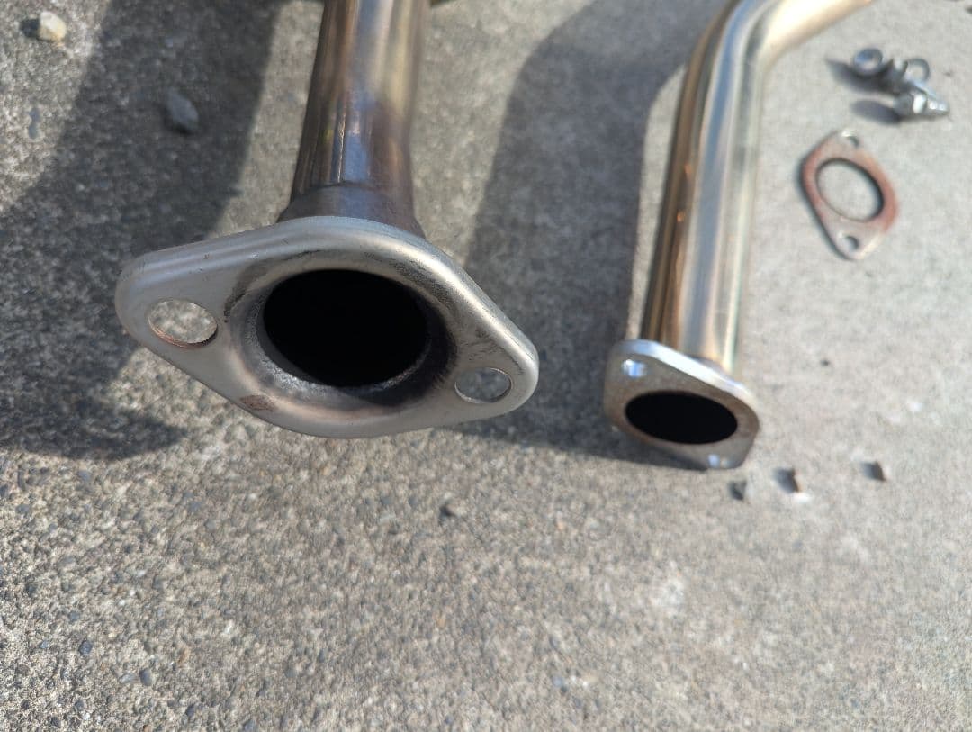 中古　エブリィ ワゴンDA17W1本出し SUS ブルー