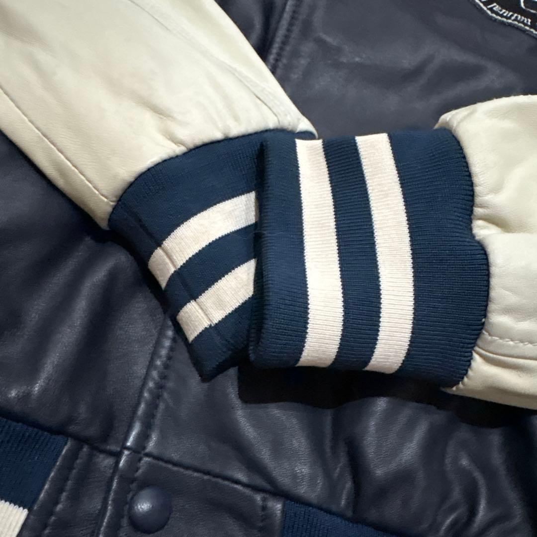 送料込み！PHILIPP PLEIN HOMME レザースタジャンサイズM