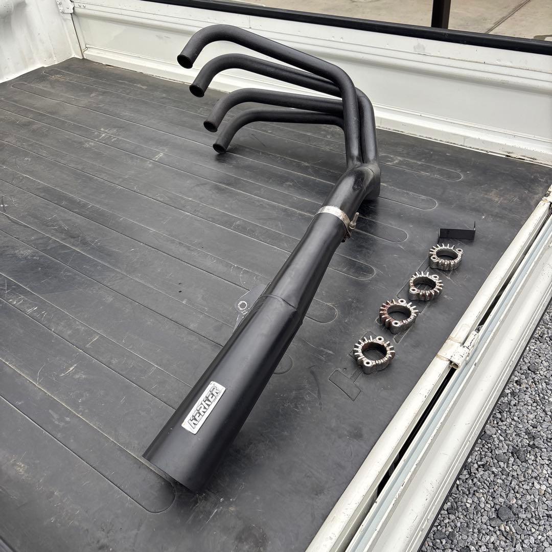 Z1 Z2 KERKER マフラー ブラック 付属品あり