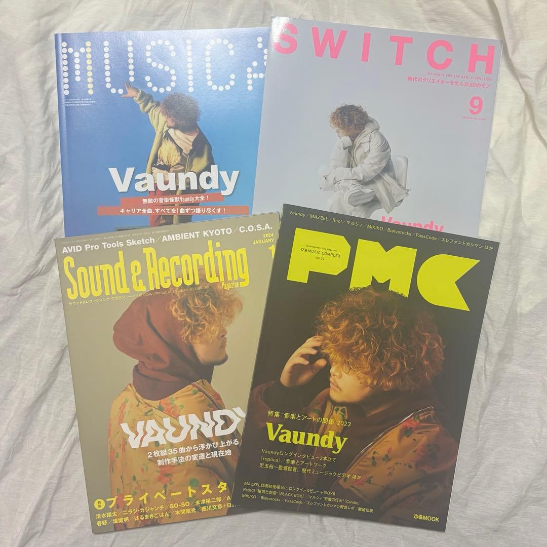 Vaundy ピンズ ステッカー CD 雑誌 うちわ キーホルダー
