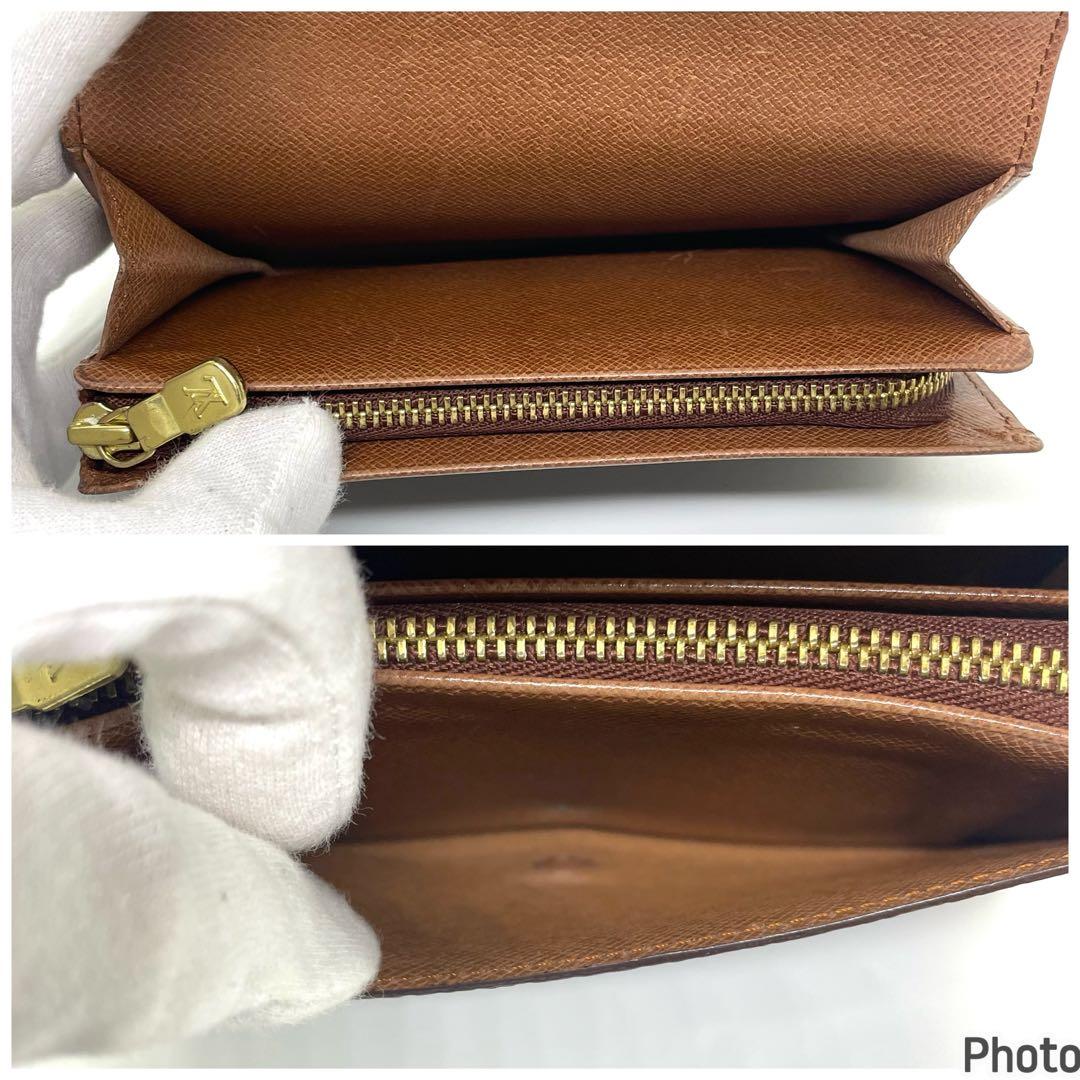 ルイヴィトン　モノグラム　ポルトビエトレゾール　折り財布