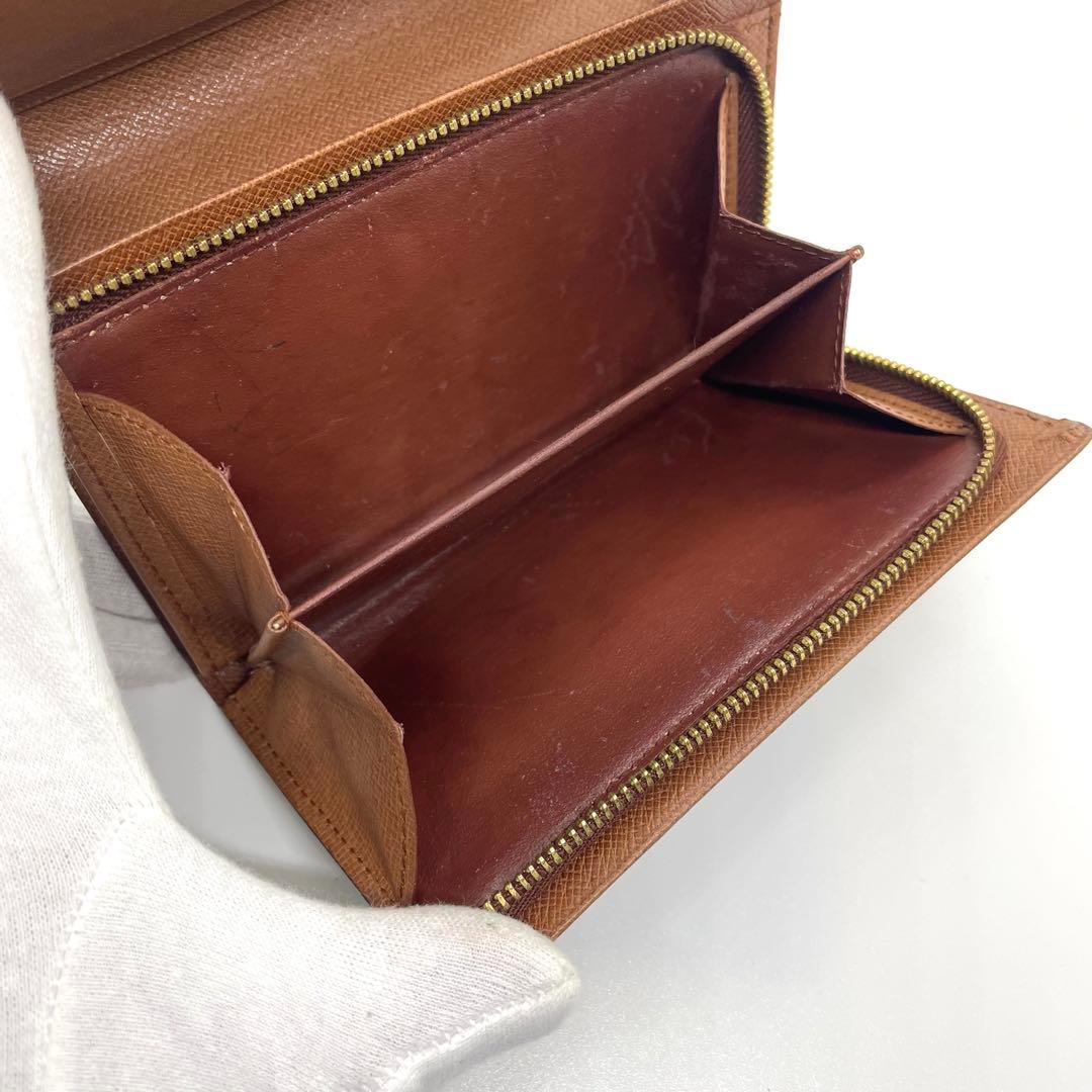 ルイヴィトン　モノグラム　ポルトビエトレゾール　折り財布