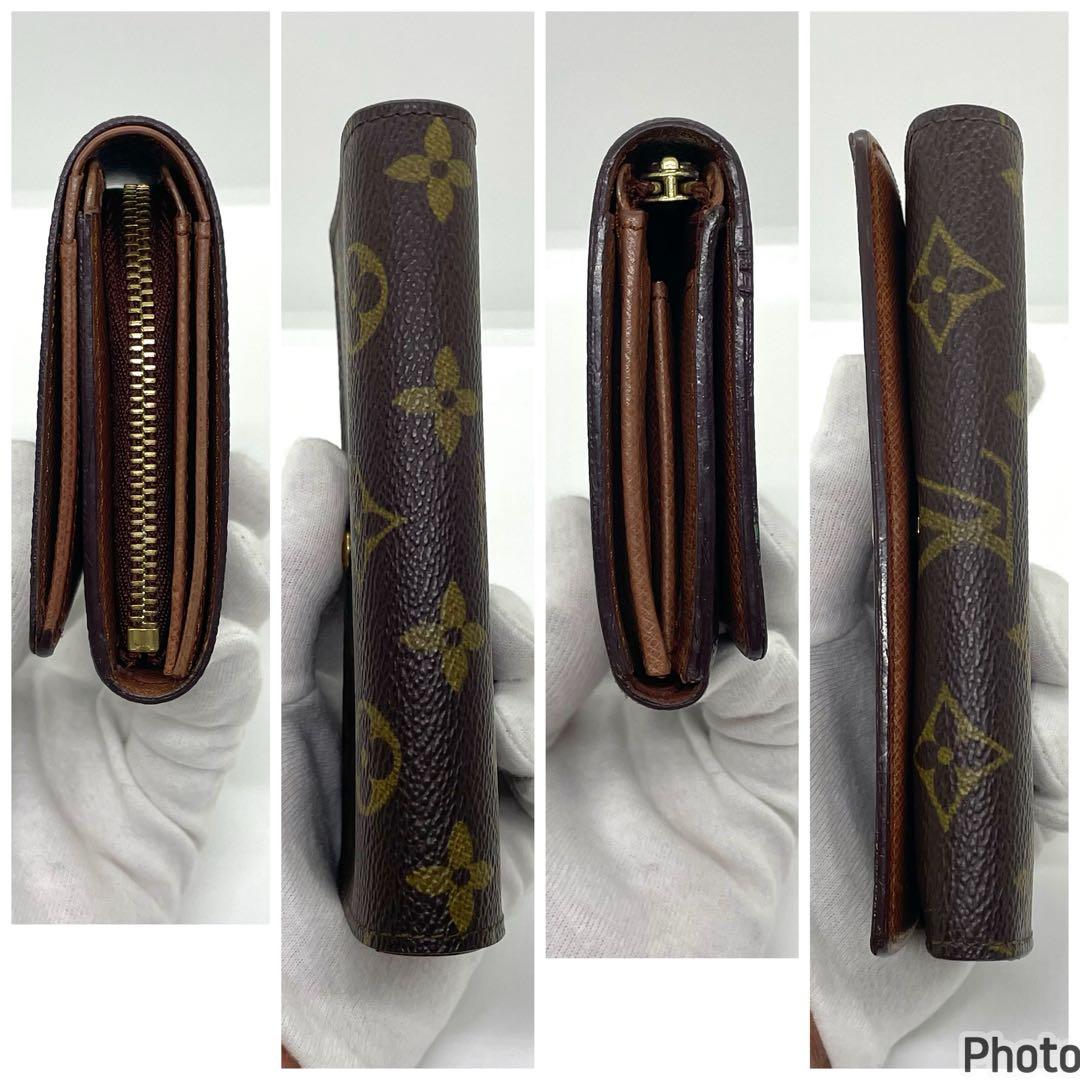 ルイヴィトン　モノグラム　ポルトビエトレゾール　折り財布