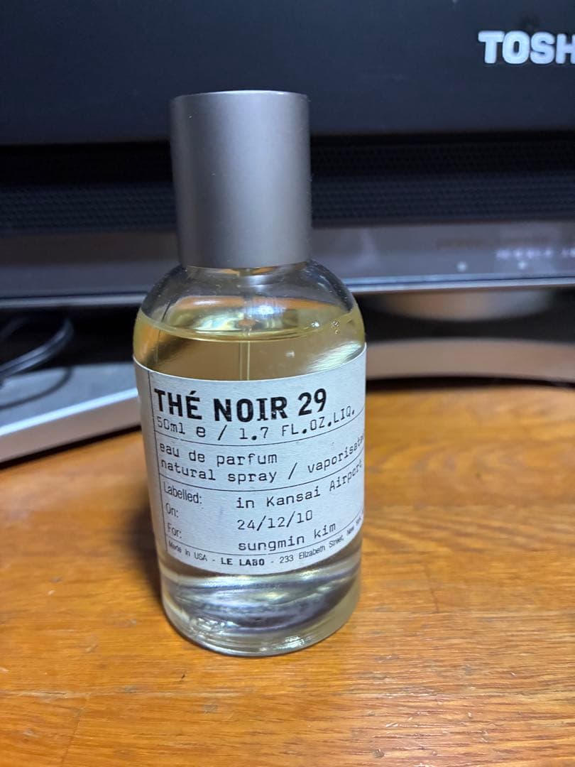 LE LABO THÉ NOIR 29 50ml オードパルファム