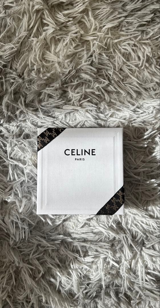 CELINE ヘアピン　シルバー【箱付き】