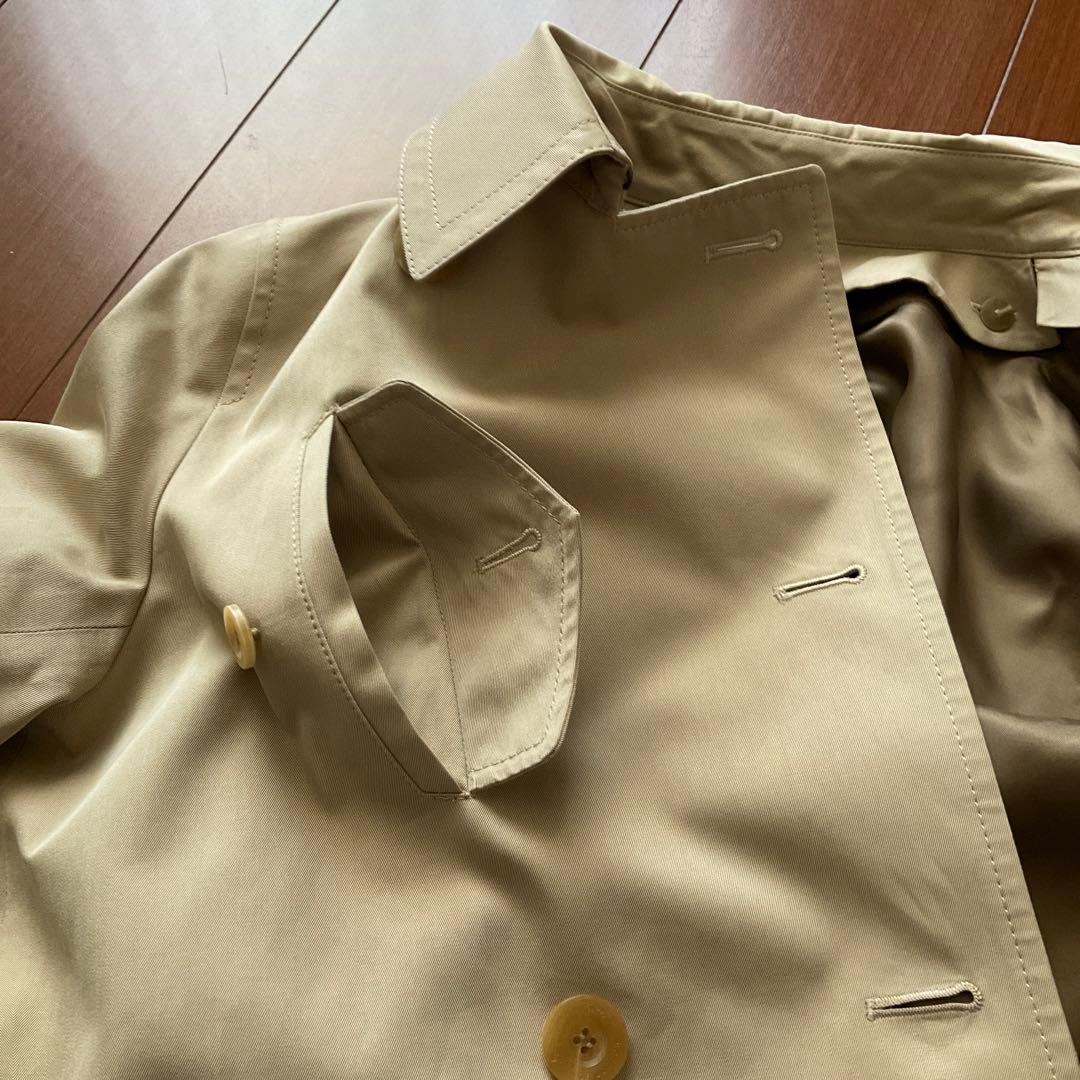 アクアスキュータム　ダブルブレスト トレンチコート　ライナーとべルト付き