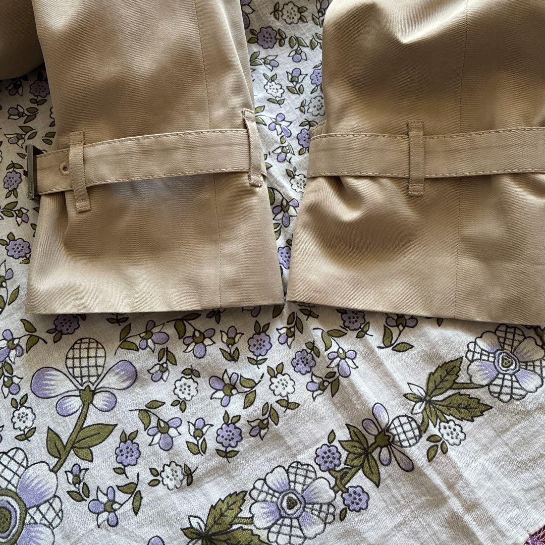 アクアスキュータム　ダブルブレスト トレンチコート　ライナーとべルト付き