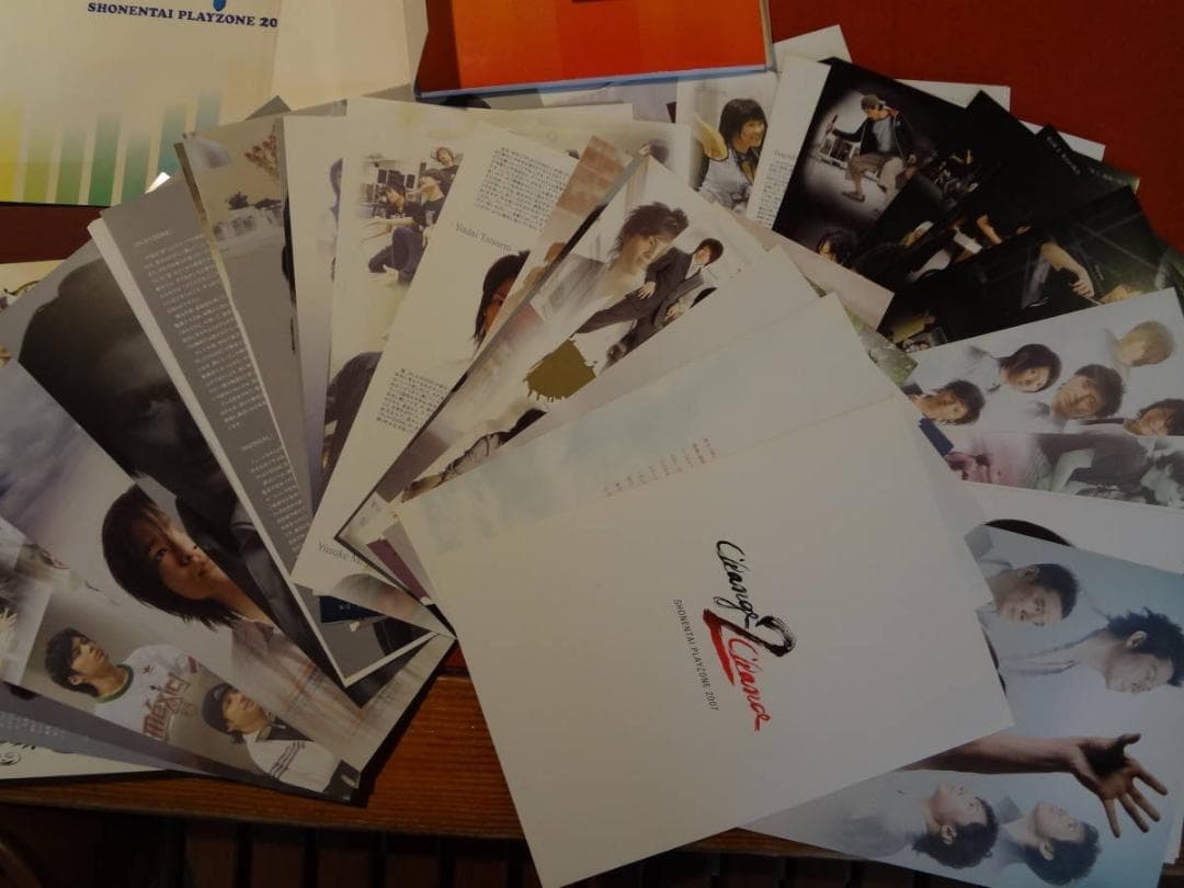 少年隊　舞台パンフレット・写真集＆東山紀之舞台・Ｔａｚａｎほかセット